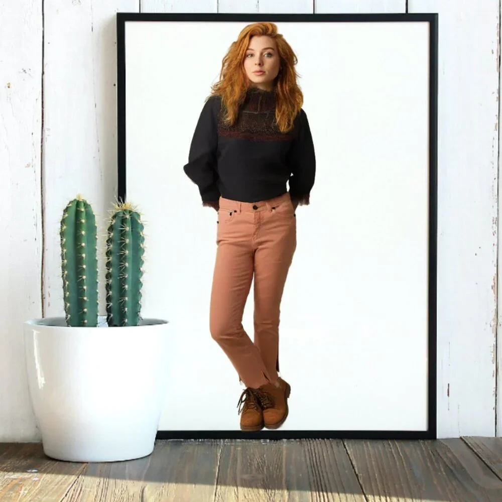 Free People Millennium Apricot Skinny Zipper Ankle Jeans, Size 26 (29/27)